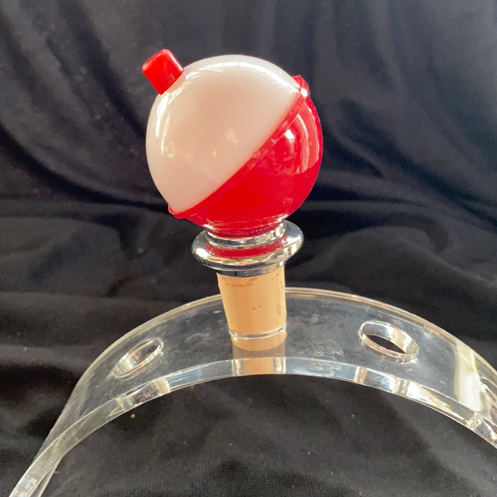 Bobber bottle stopper